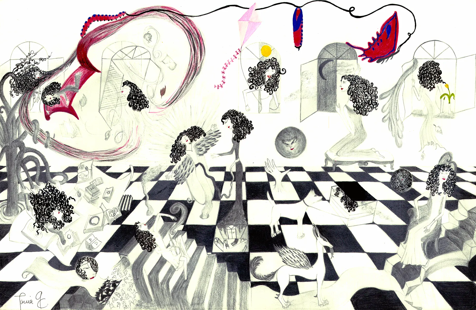 No es tristeza ni dispersión, solo el proceso involuntario de transformación